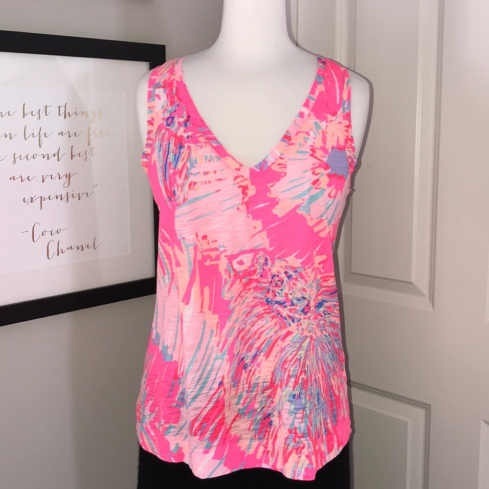 🌴🌸🌴Lilly Pulitzer Razorback Tank Top XS🌴🌸🌴